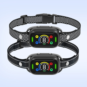 TIZE, nuevo producto, patente, diseño de pantalla a Color, dispositivo inteligente para perros, vibración, <span class=keywords><strong>collar</strong></span> antiladridos - Product Image 1