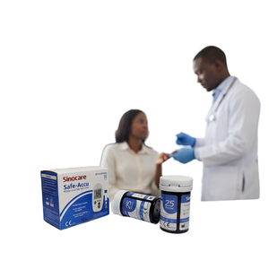 Medidor de Glucosa en Sangre <span class=keywords><strong>Sinocare</strong></span>, Glucómetro, Tiras Reactivas para Diabéticos, Tiras Reactivas para Medir el Azúcar en Sangre - Product Image 2