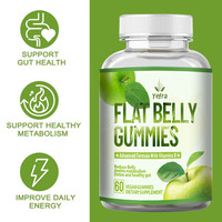 En stock, best-seller : Gummies ventre plat Garcinia Cambogia, véganes, sans sucre, pour la perte de poids abdominale