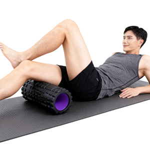 Durable EVA Yoga Pilates <b>Foam</b> <b>Roller</b> Portable Design with 55 Degree Firmness for Exercise and Stretching - Product Image 1