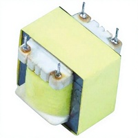 Transformateur basse fréquence de type broche EI2815, noyau laminé en tôle d'acier au silicium personnalisé, transformateur électronique