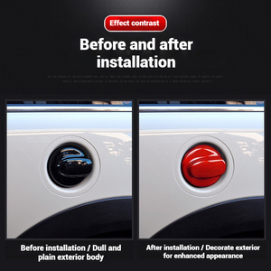 คาร์บอนไฟเบอร์จริงถังน้ำมันเชื้อเพลิงรถยนต์สำหรับ R56ขนาดเล็ก R56LCI คลับมุน R55 LCL อุปกรณ์เสริมภายนอกรถยนต์ - Product Image 3