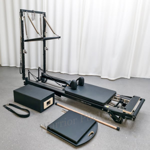 <span class=keywords><strong>Reformer</strong></span> de <span class=keywords><strong>Pilates</strong></span> de Aluminio SP con Torre, Máquina Profesional de <span class=keywords><strong>Pilates</strong></span> para Estudio Comercial - Product Image 2