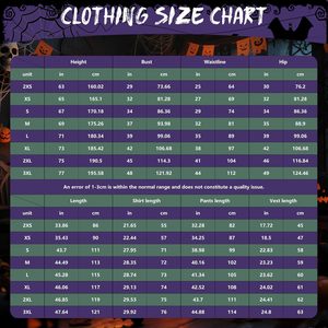 SINSEN Costume Joker pour hommes, 6 pièces, manteau, chemise, gilet, pantalon, cravate, gants, tenue d'halloween, taille adulte - Product Image 5