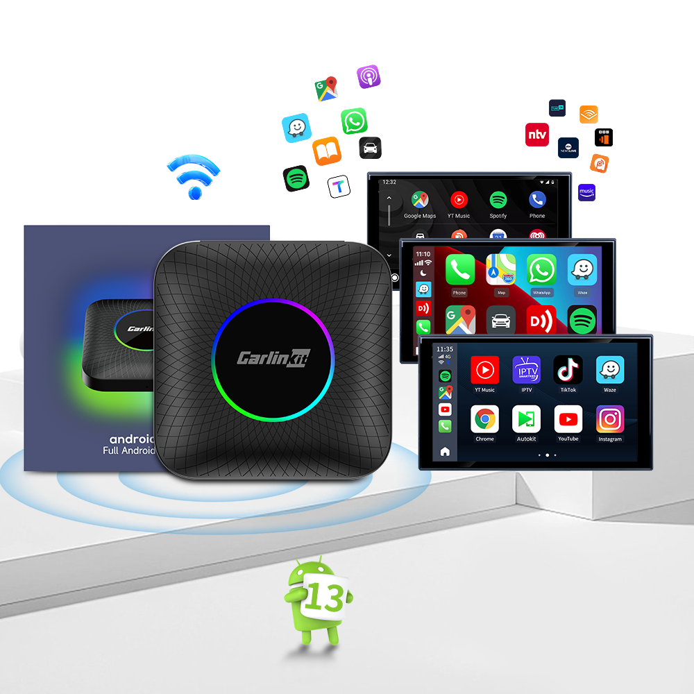 Carlinkit TBOX Ambient 8G + 128GB - Smart Car Play Box