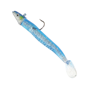 Señuelo de pesca de silicona, cebo Artificial brillante, plantilla de cabeza de plomo, para peces, lubina, <span class=keywords><strong>carpa</strong></span> - Product Image 3