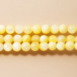 Round Handmade Gemstone Shell Pearl <b>Beaded</b> for <b>Men</b> Women <b>Bracelet</b> - Product Image 5