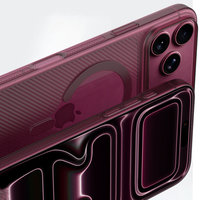 Coque ultra-fine texturée sergé pour iPhone 18 17 16 Pro Max – Étui magnétique fin mat antichoc avec sensation de peau et coque légère