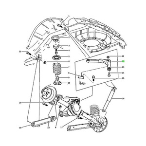 Brazo de Control Inferior 52088422AB para Jeep Grand Cherokee 2000-2004, Pieza de Repuesto para Sistema de Suspensión MacPherson - Product Image 4