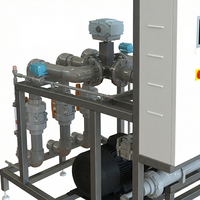 Nouveau design breveté, régulateur d'acide de qualité industrielle, système de fertigation à pH stable, débitmètre principal, pompe en acier inoxydable, garantie 1 an