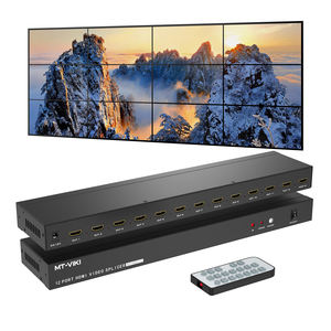 Contrôleur de mur vidéo 1080P HD <span class=keywords><strong>HDMI</strong></span> 3x4 <span class=keywords><strong>1</strong></span> en 12 sorties Splicer, MT-VIKI disponible 2x2 3x3 3x4 - Product Image 1