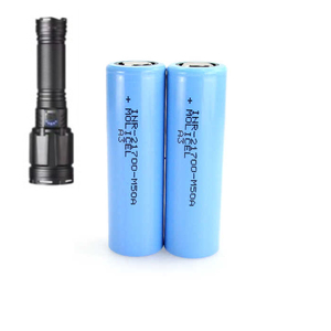 Batería recargable de 3,7 V Batería de iones de litio de 3500mAh Baterías de gran capacidad para linterna LED de faro - Product Image 5