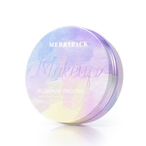 60ml 68*25mm 2oz Gradual Change Cosmetics Tin Hand Face Cream Lip Balm Tin Container Aluminum Tin Can - Product Image 5