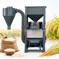 Machine à décortiquer le riz électrique 1000 kg/h, machine de traitement du riz haute capacité pour usine de décorticage du riz