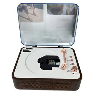 Reproductor de Discos Mini de Alta Calidad al por Mayor con Diseño de Brazo, Cubierta Transparente y Salida BT para Decoración del Hogar - Product Image 2