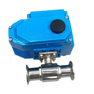 JTAIV OEM Válvula de Bola de 2/3 Vías con Brida DN25 SS316, Conexión por Abrazadera, Control de Flujo de Agua, Actuador 1.6-6.4MPa -15~150 para - Product Image 1