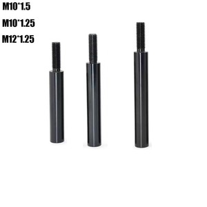 Adjustable Aluminum Gear <b>Shift</b> Lever Extender M10 M12 Threaded Car Modification <b>Knob</b> - Product Image 1