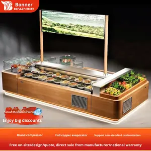 <span class=keywords><strong>ตู้</strong></span>โชว์แบบเปิดสำหรับโรงแรม พร้อมชั้นวางผักแบบพ่นน้ำแข็ง ชั้นวางจาน <span class=keywords><strong>ตู้</strong></span>โชว์อาหารทะเล <span class=keywords><strong>ตู้</strong></span><span class=keywords><strong>ปลา</strong></span> พร้อมบริการสั่งซื้อแบบขั้นตอนต่อขั้นตอน - Product Image 2