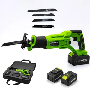 21V Battery Wood Cutting Machine Saw Machine Cordless Power Tool Cordless Brushless Reciprocating Saw