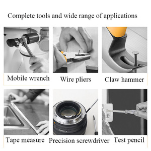 Boîte à outils portable rigide étanche pour armes à feu, ensemble de boîtes à outils en plastique pour l'entretien domestique et l'utilisation en atelier - Product Image 5