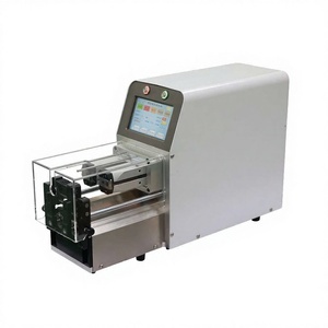 Machine à dénuder les fils intelligente d'usine chinoise avec pédale de commande manuelle et déclencheur à tige tactile pour faisceaux de câbles semi-automatiques - Product Image 1