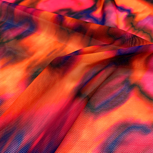 Maille Transparent Transfert Imprimé Respirant Jersey Knit 4 Way Stretch Spandex Polyester Tissu - Product Image 1