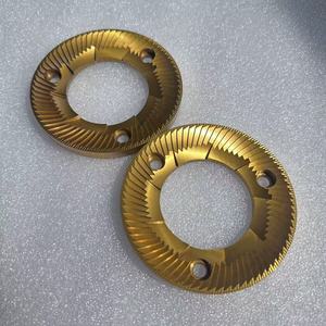 <span class=keywords><strong>Lagom</strong></span> P100 ad alte prestazioni per uso domestico e commerciale macinacaffè macchina TiN titanio rivestimento 98mm coltello a ruota piatta bava - Product Image 3