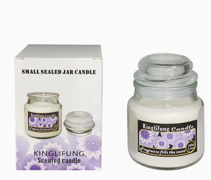 Vela Aromática Natural a Base <span class=keywords><strong>de</strong></span> Plantas - Hecha a Mano Sin Aditivos con Fragancia Botánica Pura para la Relajación Relajación Sencilla en el Hogar - Product Image 3