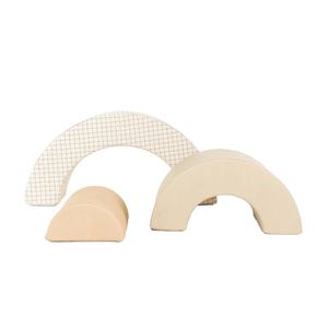 Set mainan busa lembut untuk tempat bermain anak, Set mainan Pastel terowongan pelangi lengkungan pemanjat dalam ruangan untuk bermain - Product Image 3