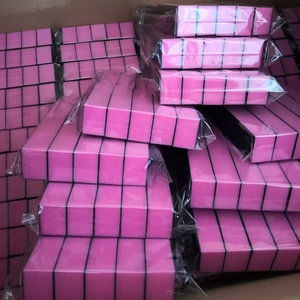 Bloque de Esponja para Pulir Uñas <span class=keywords><strong>Personalizado</strong></span>, Bloque de Pulido de Uñas con Arena Negra en Tres Lados, Bloque para Pulir Esmalte de Uñas, Venta al por Mayor - Product Image 3