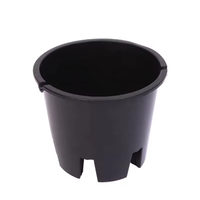 Pot Bunga PP 25L Morua, Model Rumah Pertanian Tradisional Modern, Sistem Penyiraman Otomatis, Warna Hitam, Tahan Lama, Ringan, untuk Rumah dan Kebun