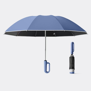 <span class=keywords><strong>Parapluie</strong></span> pliant robuste, résistant au vent et aux intempéries, à ouverture automatique, grande taille, couleurs personnalisées, vente chaude BSBH, idéal pour un cadeau d'affaires - Product Image 2