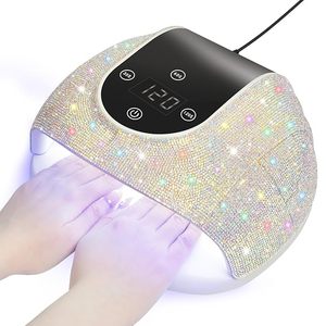 Hot Sale 268W UV <b>Light</b> for Gel Nails With 66 LED Beads, Touch Control Display & Auto Sensor LED Nail Lamp With 3 <b>Timer</b> Modes - Product Image 1