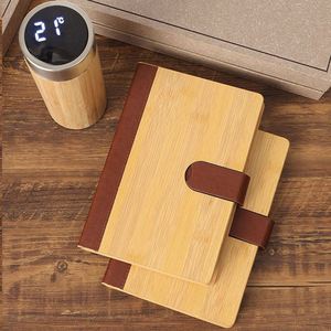 Set de Regalo Corporativo Personalizable Premium, Bloc de Notas de Madera y Bambú Promocional con Logotipo Personalizado, Set de Regalo Empresarial - Product Image 2