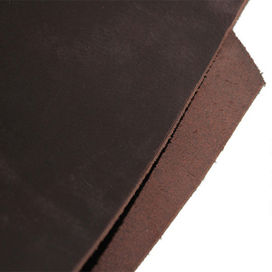 Primo strato di pelle Crazy Horse color caffè, fatta <span class=keywords><strong>a</strong></span> mano, in cuoio di vacchetta, stile retrò europeo e americano, per valigie. - Product Image 6