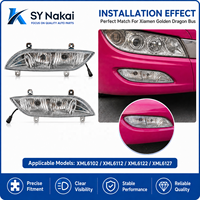 Kinglong XMQ6902 Otobüs Tamiri için Premium Ön Sis Lambası Grubu Standart Oto Tampon Lambaları