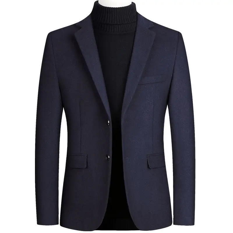 Yingquanz fournisseurs d'assurance commerciale blazer manteau de sport en laine mélangée personnalisé pour hommes