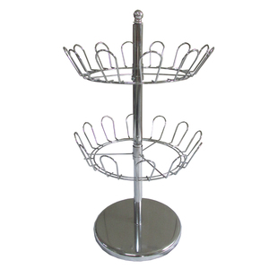 Zapatero giratorio de estilo moderno de gran capacidad Muebles de metal de fácil montaje para sala de estar - Product Image 3