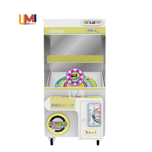 Umi đồng tiền hoạt động <span class=keywords><strong>Mini</strong></span> Turntable giải thưởng Máy Arcade đồ chơi nhỏ Pusher <span class=keywords><strong>Claw</strong></span> bán hàng tự động trò chơi bền kim loại cho trẻ em - Product Image 1