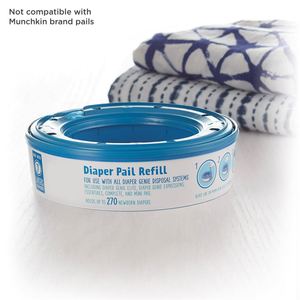 Productos para bebés Venta caliente 2024 Recargas de cubos de pañales Compatible con todos los pañales Geniee Pails Refill Bag - Product Image 2