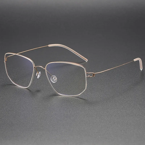 <span class=keywords><strong>SELIM</strong></span> ultraleggero fatto a mano Unisex retrò quadrato puro titanio acetato occhiali da vista occhiali da vista montatura piena In magazzino - Product Image 5
