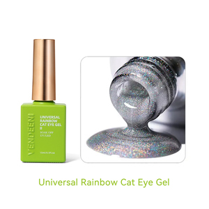 Vendeeni OEM Etiqueta Privada suministros orgánicos Universal Rainbow <span class=keywords><strong>Galaxy</strong></span> Diamond Cat Eye Gel colección polaco con imán Stick - Product Image 3