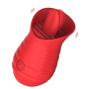 Vibromasseur multifonctionnel YAQU pour lécher la langue pour femme Sex toy de stimulation du clitoris et du point G - Product Image 1