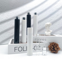 Échantillon gratuit mini atomiseur de parfum portable 8ml 10ml vaporisateur de parfum à pompe sans air en plastique rechargeable