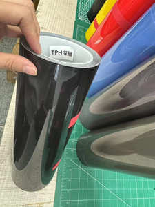 Bán buôn ánh sáng màu đen tự dính xe đèn Tint phim màu thay đổi đèn pha và đèn sương mù Chống xước & UV bằng chứng - Product Image 6