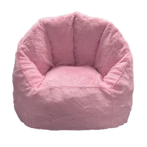沙发儿童2023新设计超柔软粉色泡沫沙发南瓜椅儿童家庭儿童模块化儿童沙发