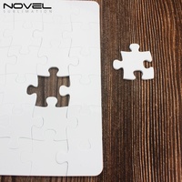 Puzzle en polystyrène A4 A5 A6 pour enfants, blanc, carré, vierge, pour impression par transfert thermique numérique