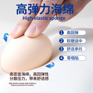 Montai medical turning <b>pillow</b> for preventing bedsores, triangular pad for paralyzed elderly lying on their side, thoracic and - Product Image 2
