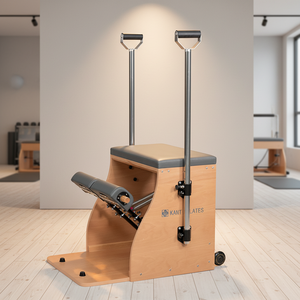 गर्म बिक्री प्रीमियम पोर्टेबल एडजस्टेबल ओक लकड़ी से स्वास्थ्य के लिए टिकाऊ स्टेनलेस स्टील हैंडल के साथ wunda कुर्सी - Product Image 1