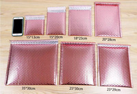 Enveloppes matelassées en aluminium métallisé de luxe, personnalisées et imprimées, pour emballages de bijoux, cadeaux et cosmétiques